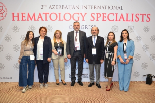 Prof. Dr. Osman İlhan Bakü’de düzenlenen ”2.Uluslararası Azerbaycan Hematoloji Kongresi